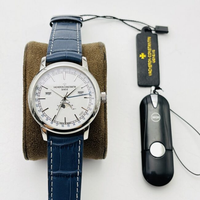 江诗丹顿 传袭系列4010T 全日历款式男士腕表！