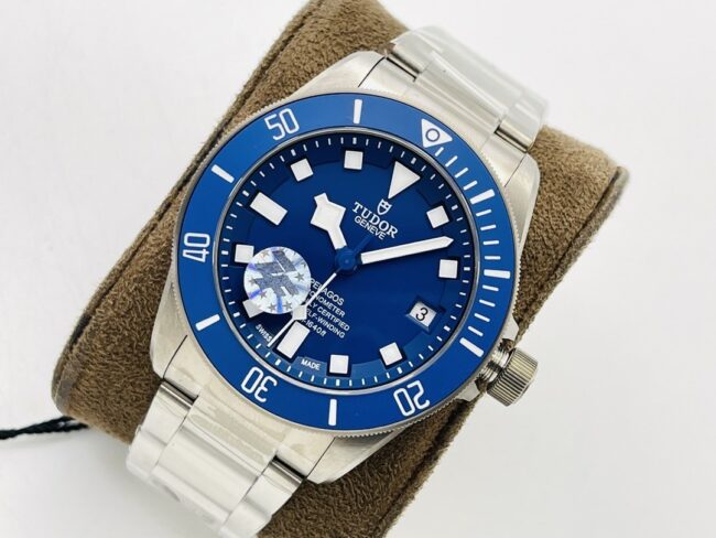 市场最高版本 帝陀25500TN 蓝‮土钛‬豆腕表！